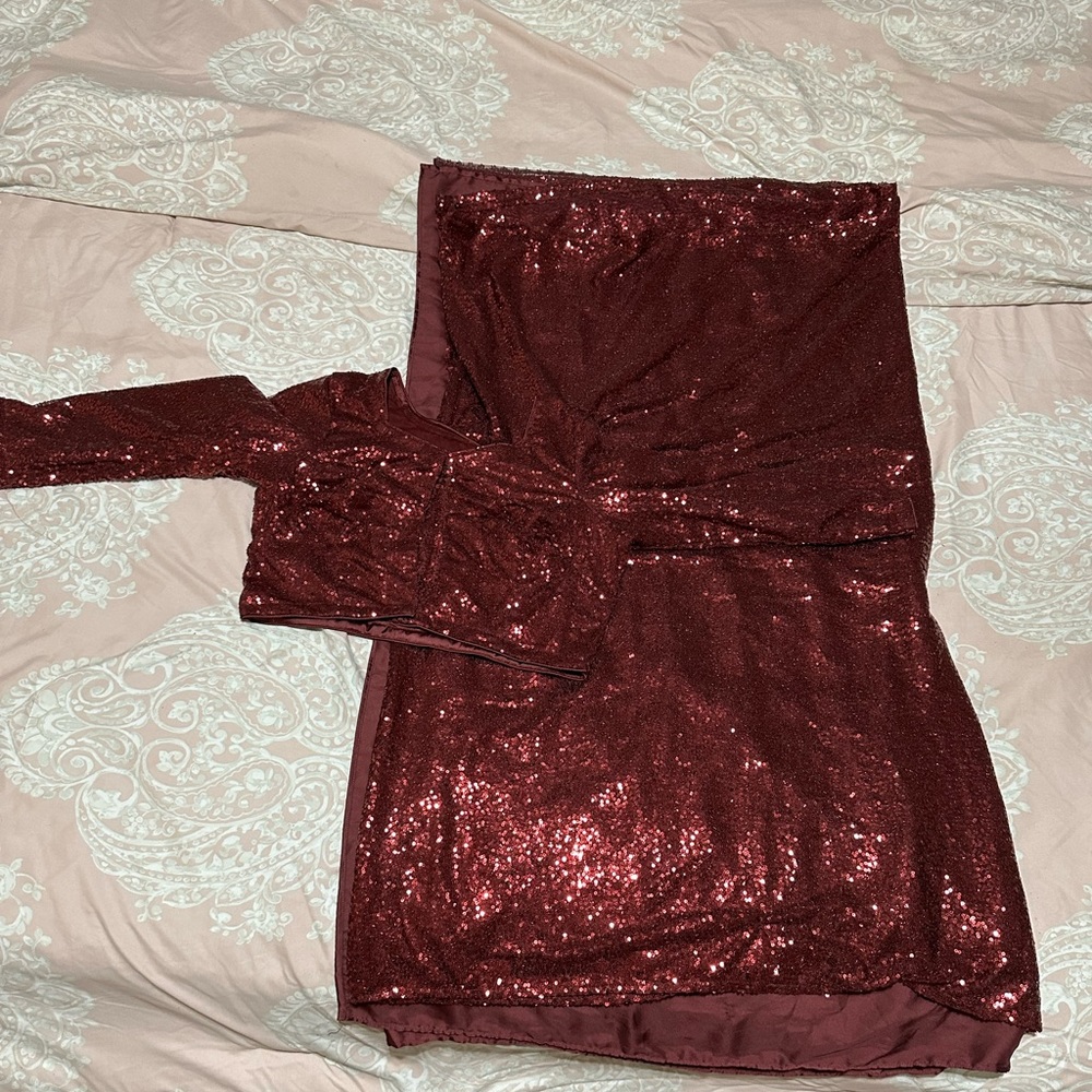 Sequins saree